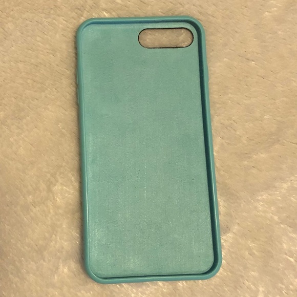 Aqua Blue iPhone 8 Plus phone cover - Picture 1 of 3